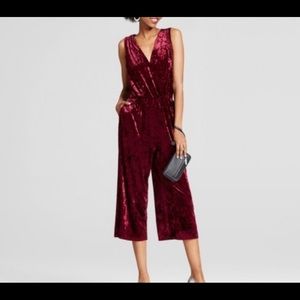 Xhilaration Velvet Jumpsuit!